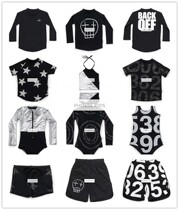 American nu same baby children 19 spring and summer one-piece swimsuit boys and girls baby childrens swimsuit shorts sunscreen surf suit