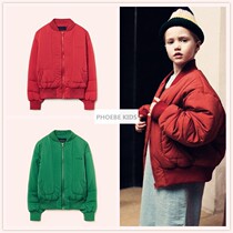 Tao series mens and womens baby autumn and winter retro short cotton jacket ins childrens waterproof baseball uniform thickened cotton clothes