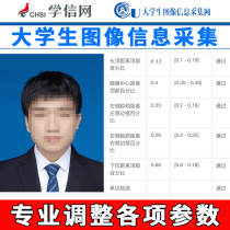 College students image information collection Xuexin network photo Teacher qualification certification Change background color exam registration change size