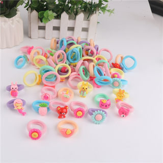 Korean cartoon style baby girl hair accessories