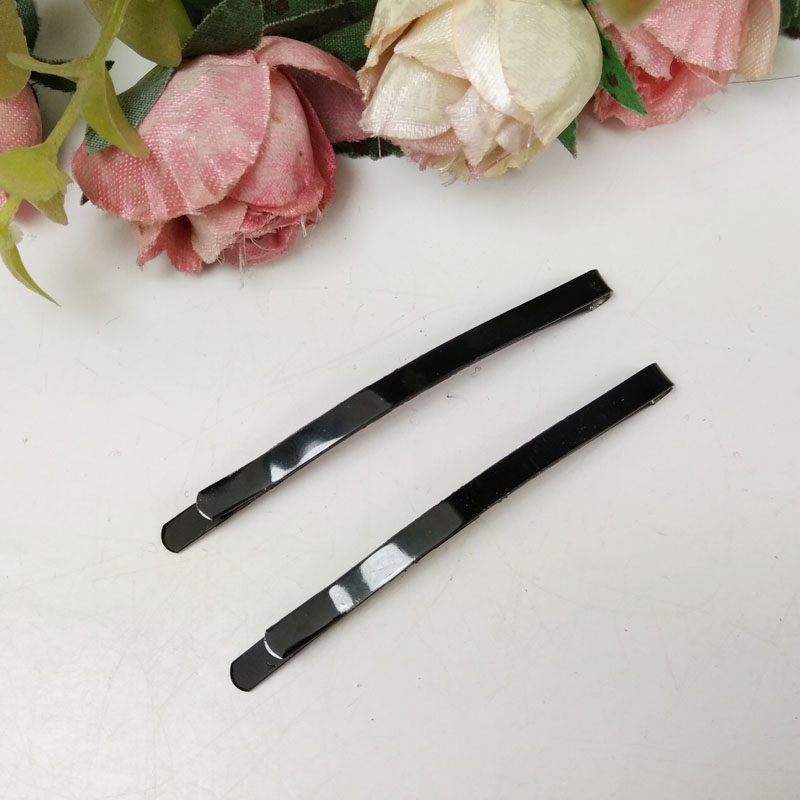 Kim loại cổ điển BB clip kẹp đen thả clip bangs kẹp tóc kẹp clip phụ kiện tóc Nghĩa trang 2 nhân dân tệ - Phụ kiện tóc dây cột tóc scrunchies