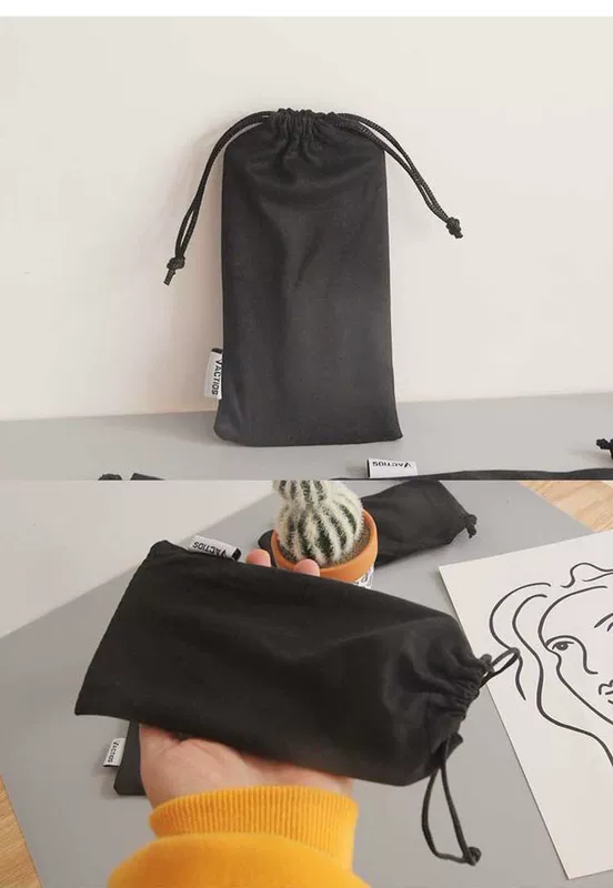 da chất lượng cao sạc điện đồ trang sức kho báu flannel dây rút túi túi túi điện thoại di động điện thoại di động kỹ thuật số và ví - Lưu trữ cho sản phẩm kỹ thuật số hộp đựng cáp sạc