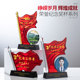 July 1St Party Member Red Flag Crystal Trophy Award Medal Outstanding Advanced Worker Knowledge Competition Gift Souvenir Ornament