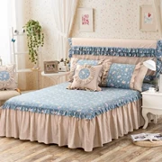 Váy cotton / cotton đôi mới in của Hàn Quốc có thể được kết hợp với nhiều bộ
