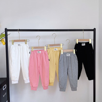 New autumn childrens sports pants boys pants girls pants