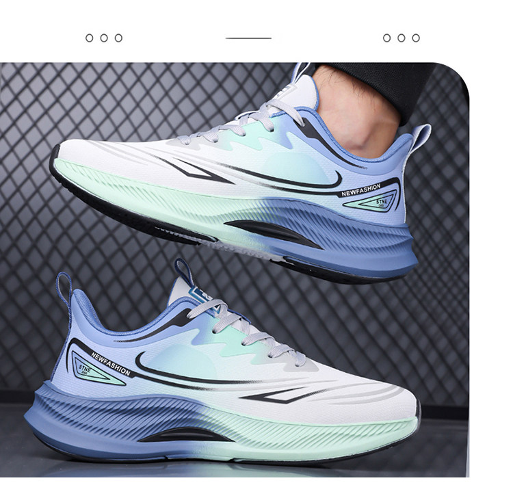Mens Lightweight Breathable Mesh Running Shoes For Sports_voghion.com
