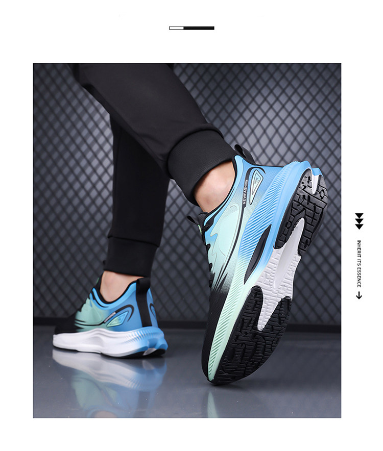Mens Lightweight Breathable Mesh Running Shoes For Sports_voghion.com