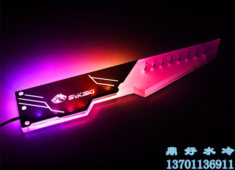 Dinghao water cooling graphics card bracket graphics card jack rgb motherboard synchronization Symphony graphics card bracket