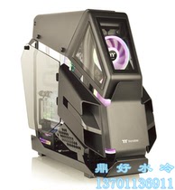 Dinghao water-cooled TT AH T600 computer desktop water-cooled chassis Center Tower side transparent white black chassis