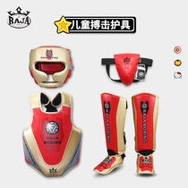 RAJA children battled with a full range of loose-beating head-guard training competitions for the protection of the crotch protection leg Leg Boxing Suit