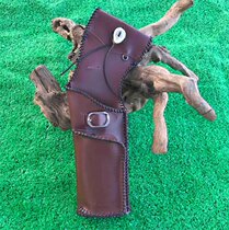 Waist-hanging quiver leather competitive American traditional reverse bow and arrow outdoor shooting equipment Side hanging pot bag quick removal