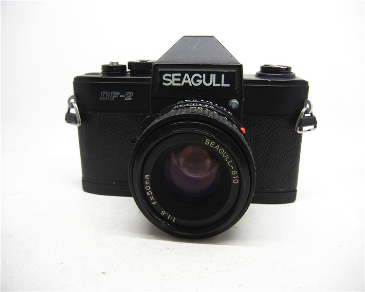 Máy ảnh DSLR Seagull df-2 với ống kính tiêu cự cố định máy ảnh cũ đồ trang trí retro bộ sưu tập phụ kiện đạo cụ