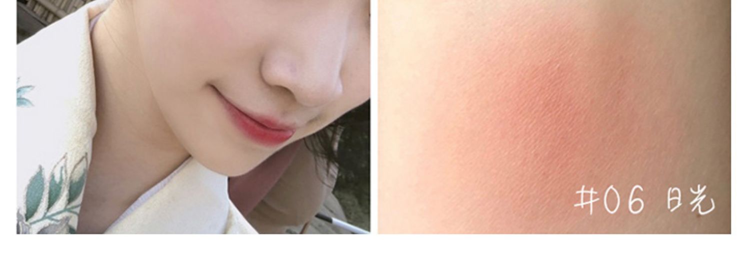 judydoll hoa cam đơn sắc đỏ mặt đỏ WTA cùng đoạn xác thực trang điểm khỏa thân kéo dài giữ ẩm làm sáng màu da mận - Blush / Cochineal phấn má chanel
