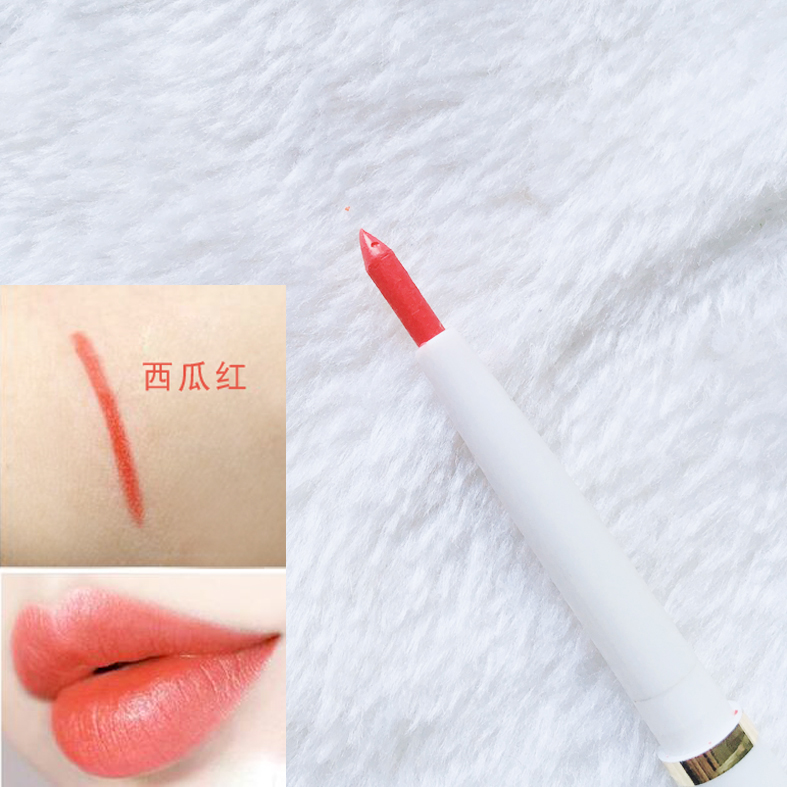 Son môi không thấm nước bền ẩm chính hãng không dấu móc môi bút chì người mới bắt đầu sơn mờ son môi giả tạo nữ - Bút chì môi / môi lót 	son bút chì của nhật	