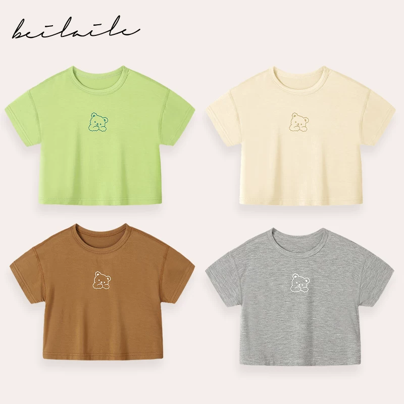 Pijama для новорождённого, летний комбинезон для малыша, набор для девочки