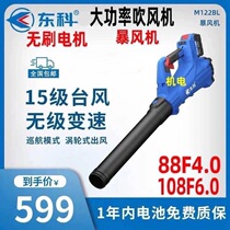 Dongke high-power storm blower industrial use strong dust blowing ash blowing leaves portable large wind blower