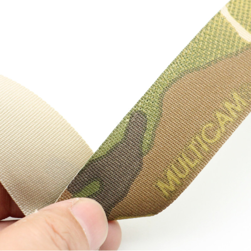 American CP Original Factory Multicam Single-sided Wrapping Webbing 2 5CM Width 1 meter How much to cut does not depress