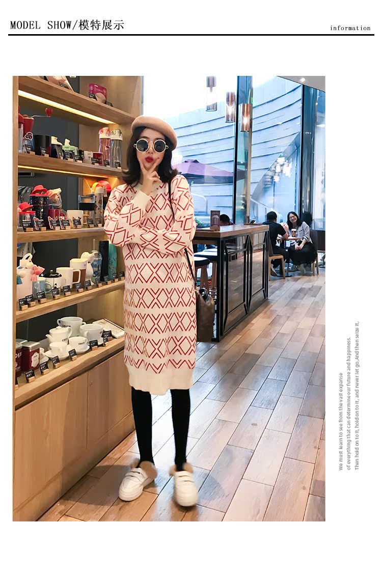 Phụ nữ mang thai mùa thu mẫu thời trang 2018 áo sơ mi mới thủy triều mẹ dài tay áo bà bầu váy dài phần đầm bầu dự tiệc