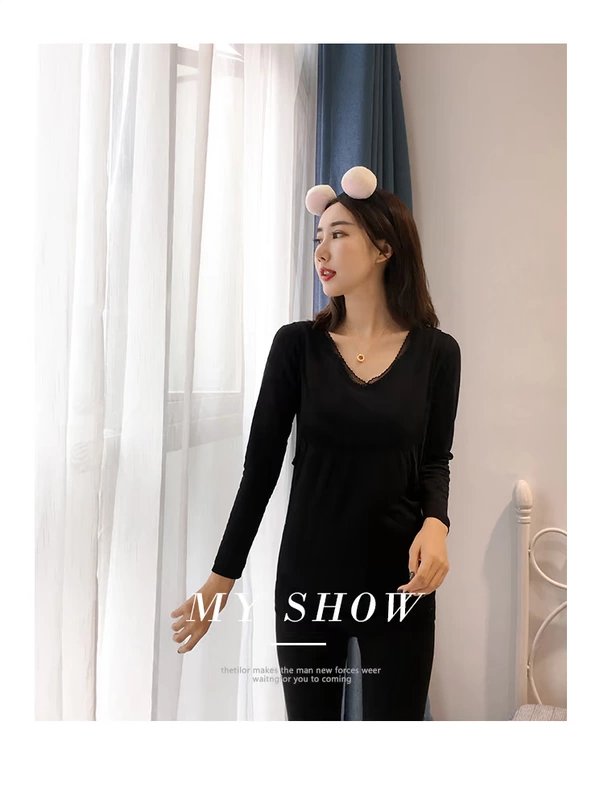 Đồ ngủ của phụ nữ mang thai Phụ nữ mùa xuân và mùa thu sau khi sinh cotton điều dưỡng quần áo điều dưỡng giam cầm quần áo mang thai bông phục vụ nhà - Giải trí mặc / Mum mặc