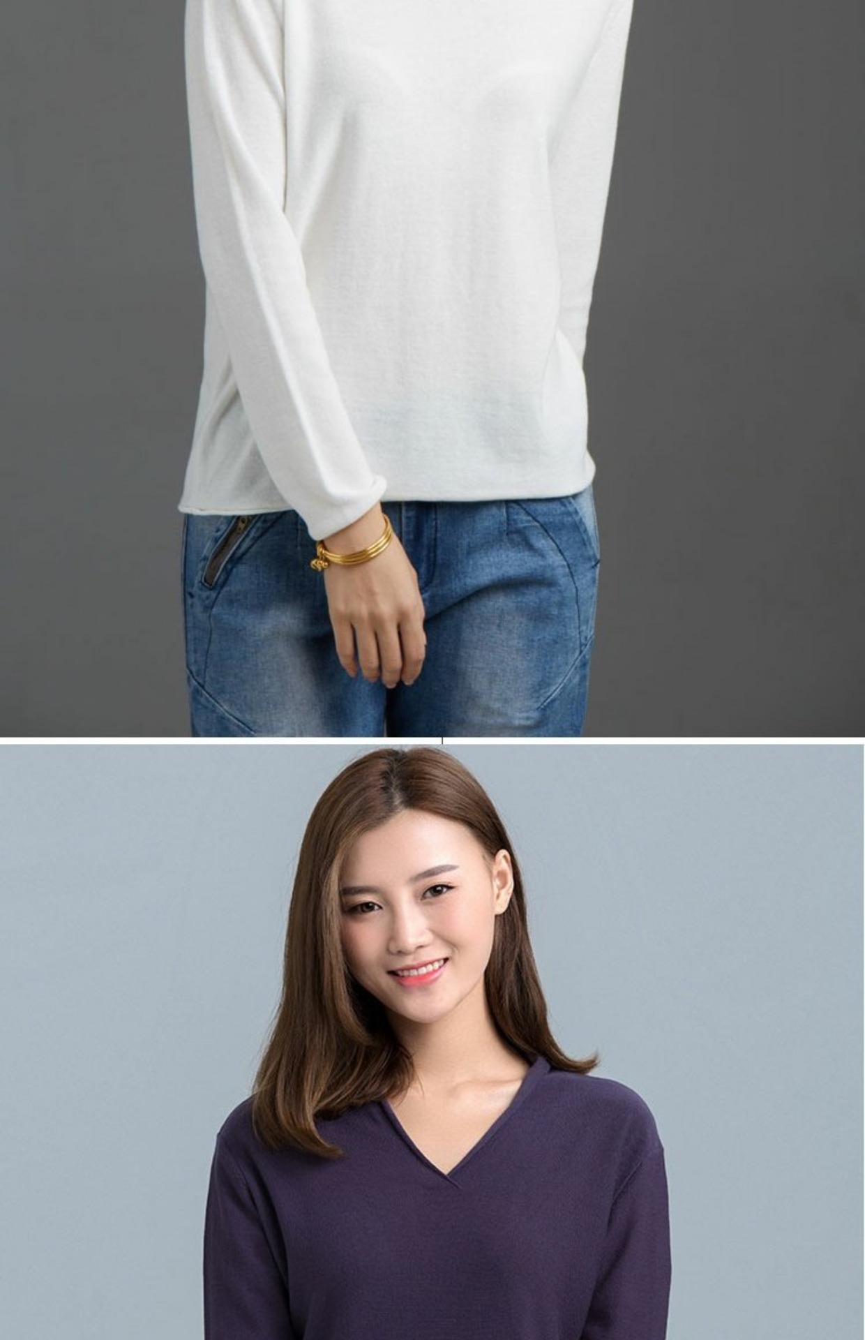Mùa thu 2018 mới phong cách Siqin áo len cotton văn học dài tay nữ giản dị hoang dã nhiều màu áo khoác len mỏng