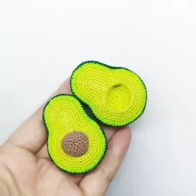 Crochet avocado material package zero basis please choose doll yarn