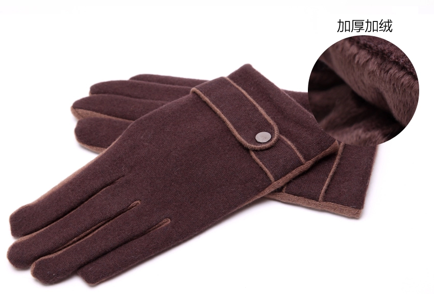 Gants pour homme      en Laine Cachemire - Ref 2782437 Image 61