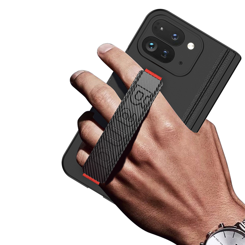 Suitable for Google Pixel 10 Pro Fold Phone Case, Foldable Screen, New Hinge Center Axis, Full Coverage, Anti-Drop, Matte Protective Case with Integrated Film, Unisex Wrist Strap with Stand