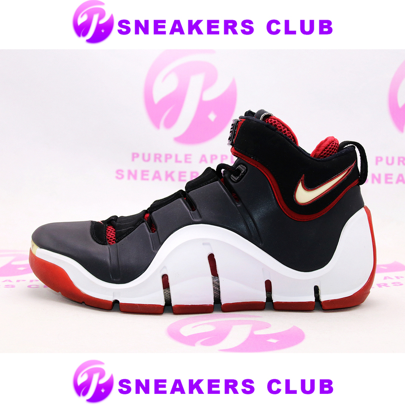Nike Zoom Lebron 4 M.S Sc Sample Lbj 4 Black Red Lebron 4 Original Color