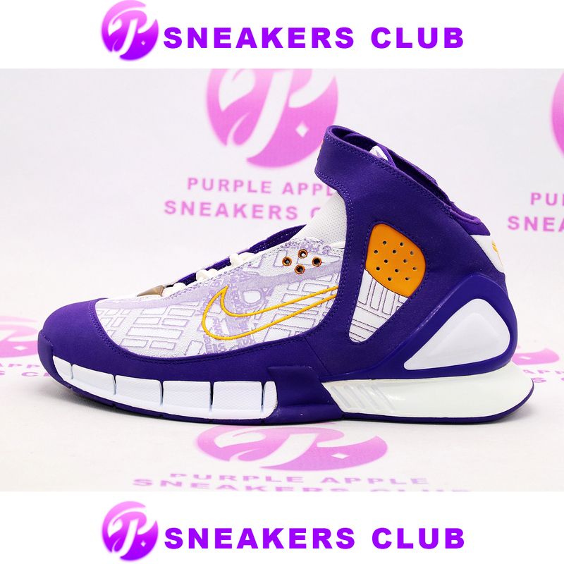 Nike Air Zoom Huarache 2K5 Wc Purple Map Kobe La 314892-111