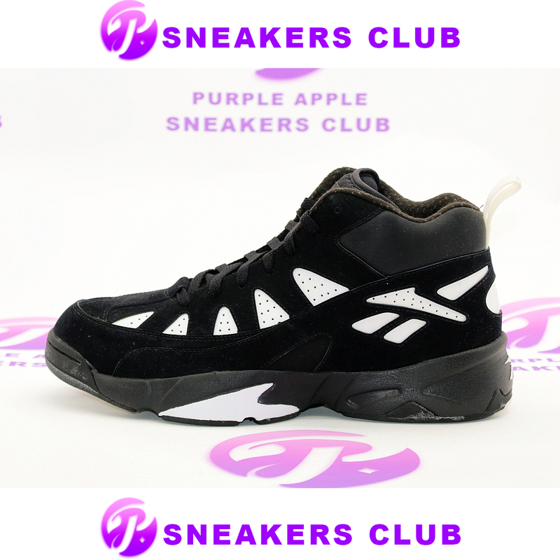 Reebok Swingman Muggsy Bogues Sample Black and White Bogues V53692