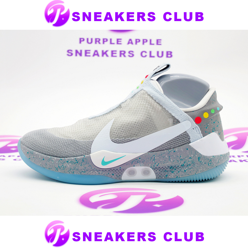 Nike Adapt Bb Mag Wolf Grey Back to the Future Cj5773-090 Nike Adapt Bb Mag Wolf Grey Back to the Future Cj5773-090