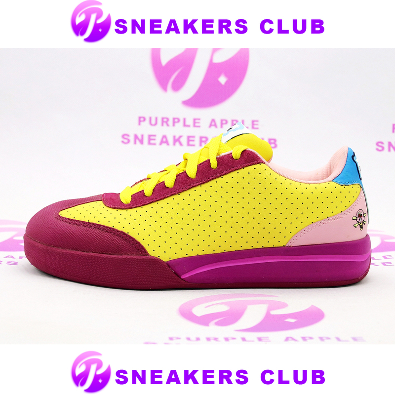 Reebok Board Flip Ice Cream Bright Yellow Color Ice Cream Sneakers 34-160409