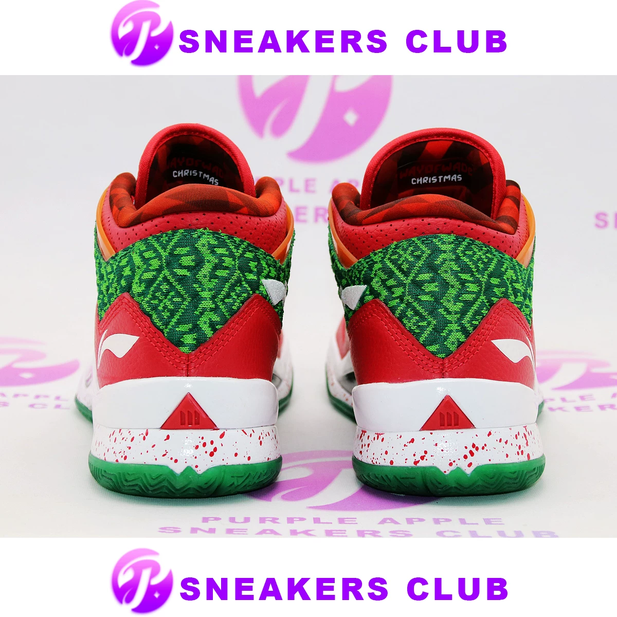 Li-NING/Li Ning Wade Walk WOW3 Christmas Three Generation XMAX ABAJ013-12