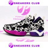 Reebok Insta Pump Fury x Atmos x Jun Watanabe Dalmatian Black Purple