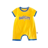 Детское боди, эластичная летняя одежда, короткий рукав, 0-3-6-9-12 мес.