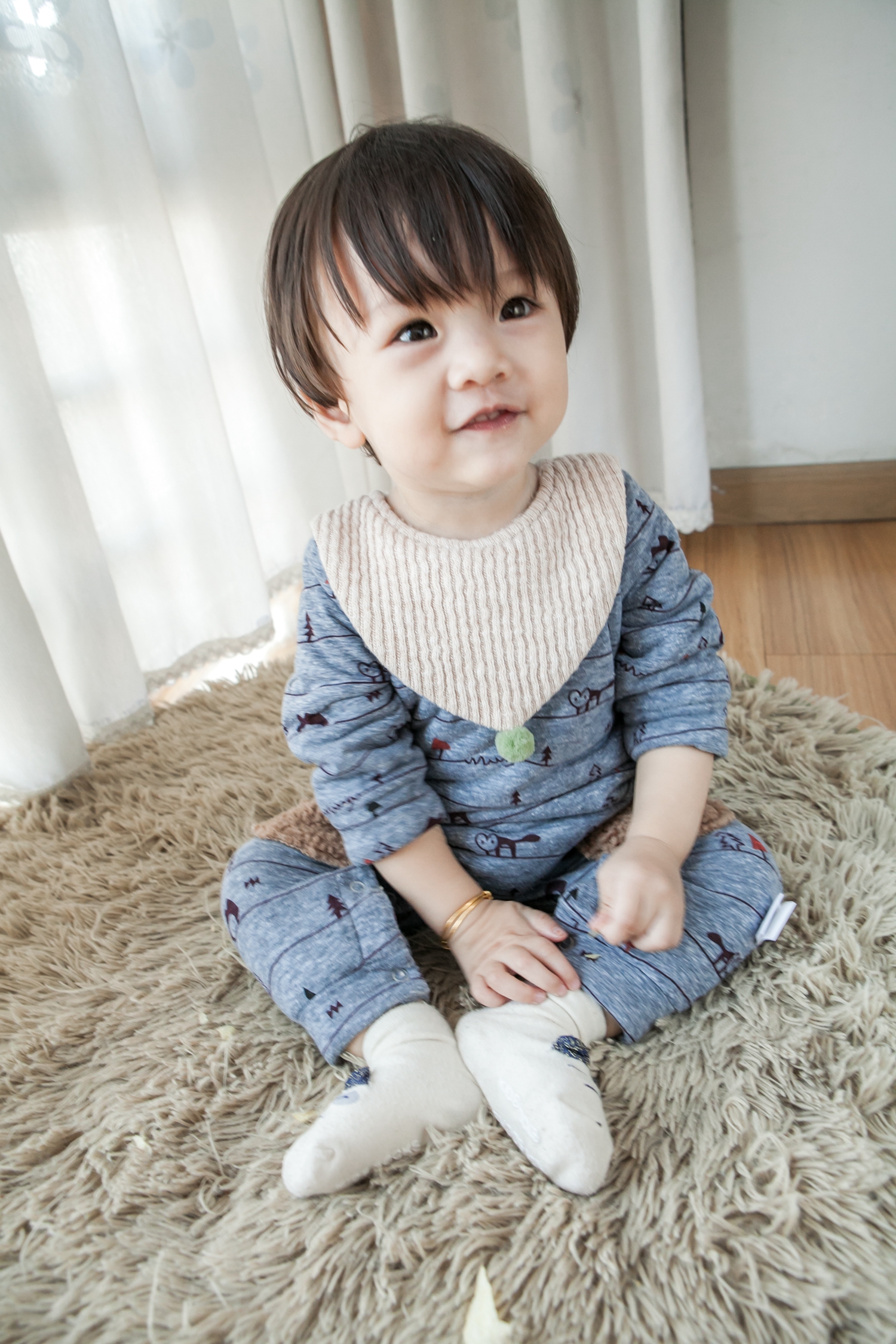Sơ sinh mùa đông jumpsuit đông nam nam nữ 0 tuổi Quần áo trẻ em 1-3-6 tháng quần áo mùa đông cộng với nhung Hàn Quốc phiên bản mới body dài tay cho bé gái