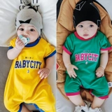 Детское боди, эластичная летняя одежда, короткий рукав, 0-3-6-9-12 мес.