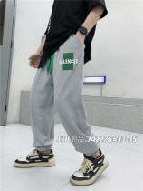 Boy CUHK Tong Chun Autumn Pants Long Pants 2022 Home Treasure Fashion Tide Card Pure Cotton Knit Increased Leisure Loose