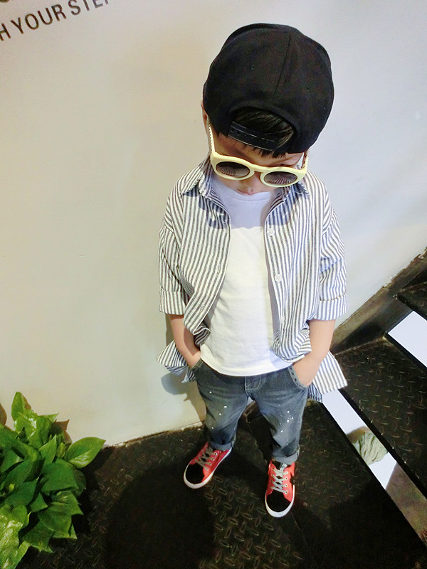 Chemise enfant à manche longue - Ref 2083261 Image 18