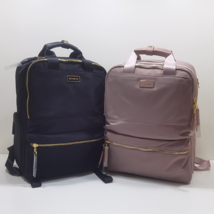Samsonite Women's Backpack No0 Large Capacity 15.6inch Computer Bag Fashion Travel Casual Bag Student Backpack Samsonite Women's Backpack No0 Large Capacity 15.6inch Computer Bag Fashion Travel Casual Bag Student Backpack
