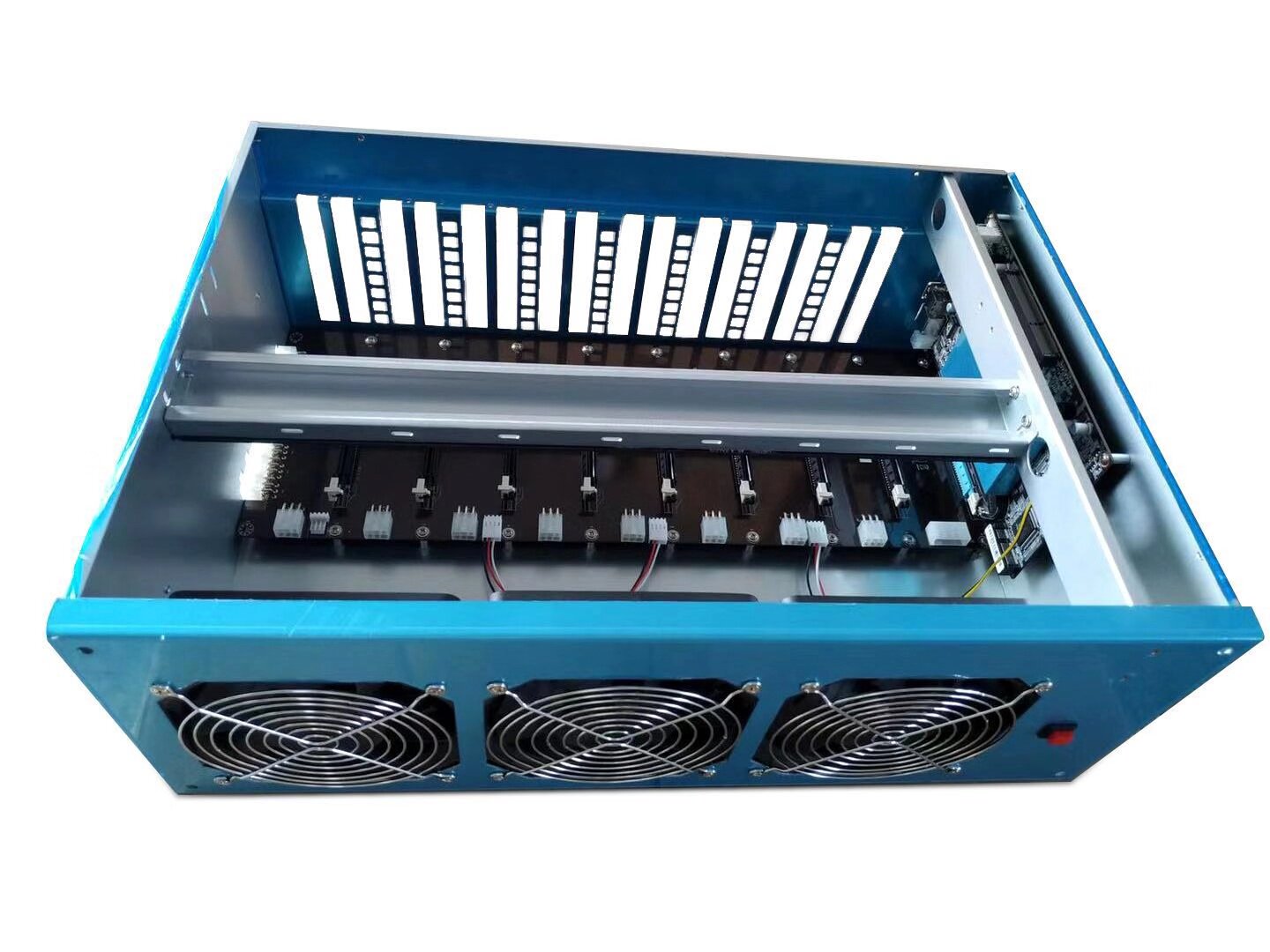 Factory direct eight-card direct insertion system IC847 upgrade product graphics card machine 5 5CM slot spacing with CPU