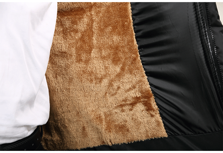 Áo khoác nam bằng nhung dày cho nam trung niên áo khoác cotton mùa đông Áo khoác cotton trung niên bố mùa thu và quần áo cotton mùa đông áo khoác nỉ nam