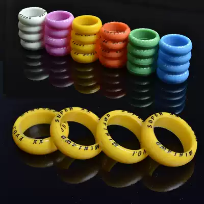 Four-wheel drive evo homemade Tamiya tire skin lettering multi-color Thin tire large diameter universal wheel hub accessories parts