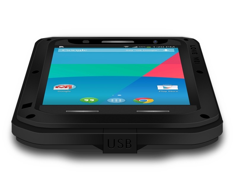 LOVE MEI Powerful Water Resistant Shockproof Aluminum Metal Case Cover for Moto Nexus 6