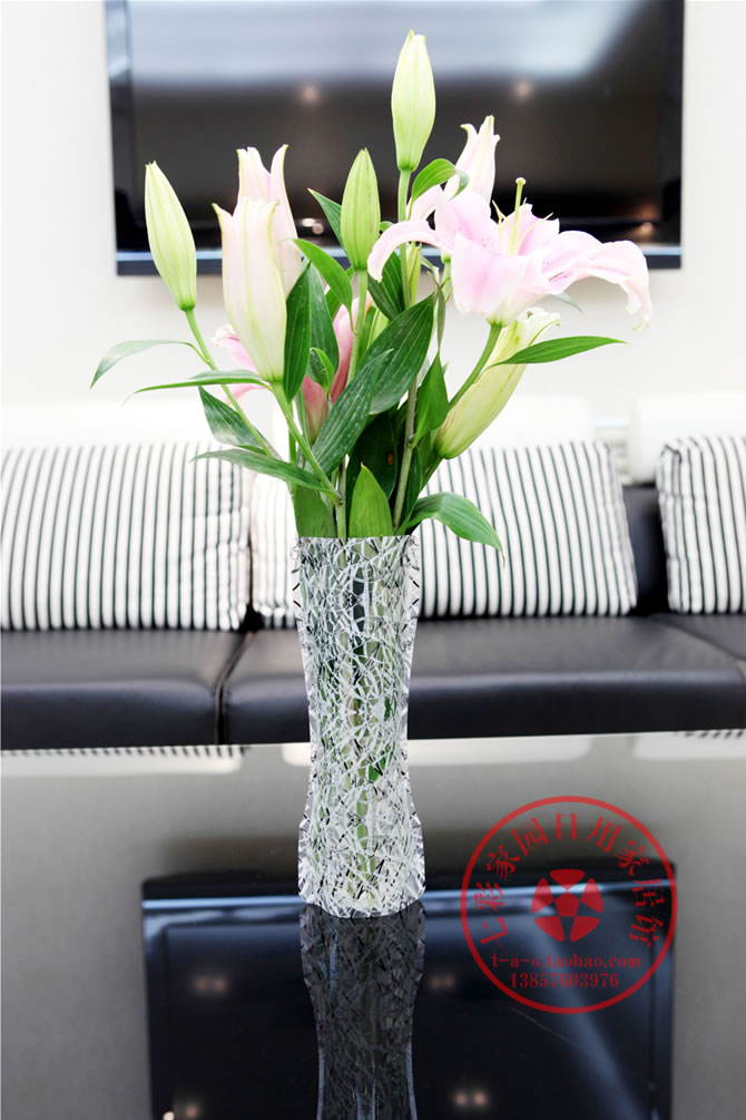 Bình nhựa có thể gập lại Bình nhựa PVC Bình đựng nước tiện lợi Bình gấp bể cá Bình nghệ thuật - Vase / Bồn hoa & Kệ chậu trồng cây thủy sinh