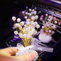 Net red car interior decoration items Creativity Goddess car Middle control desk on-board decoration upscale inlaid drill full of stars