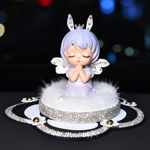 Car Interior Decoration Pendulum Piece Creative Cute On-board Perfume In the High-end Mesh Red Female Car Pendulum