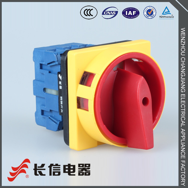 Changxin brand Wenzhou Changjiang Electrical Switch Factory LW30-25 300010 universal transfer switch cut-off switch
