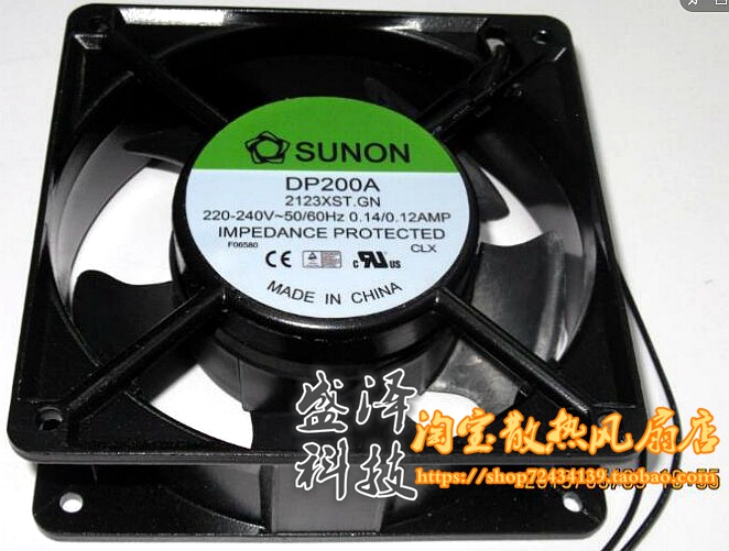 New SUNON built quasi DP200A 2123XBT GN XST GN 220V AC cabinet fan