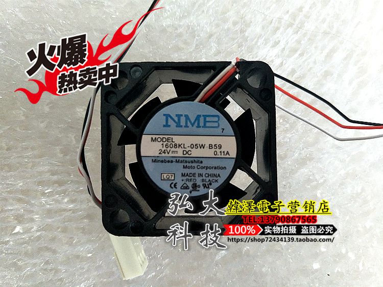 1608KL-05W-B59 24V 0 11A Original Minebea NMB with original plug FANUC fan